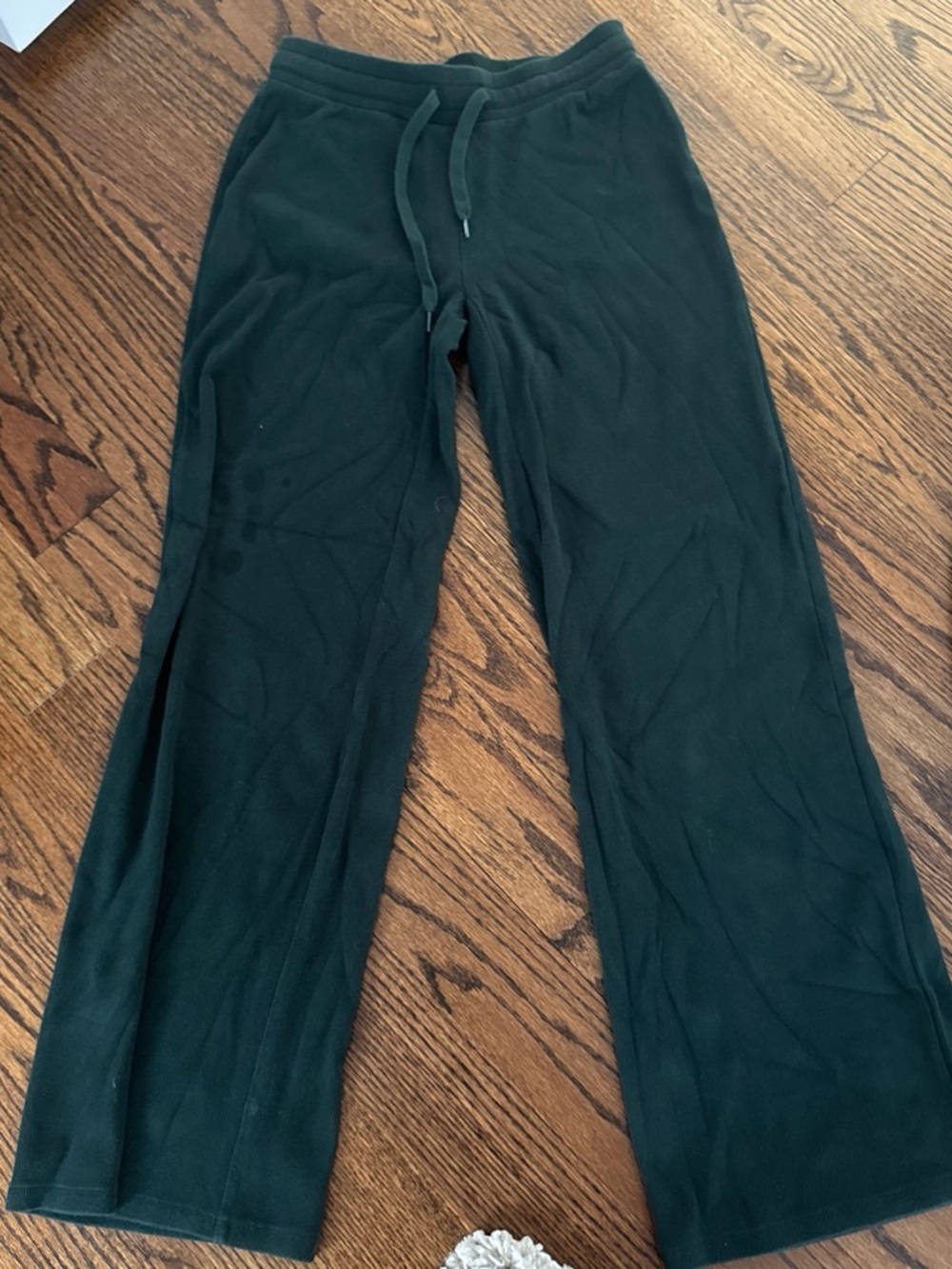 Women’s Dark Green Drawstring Lounge Pants
